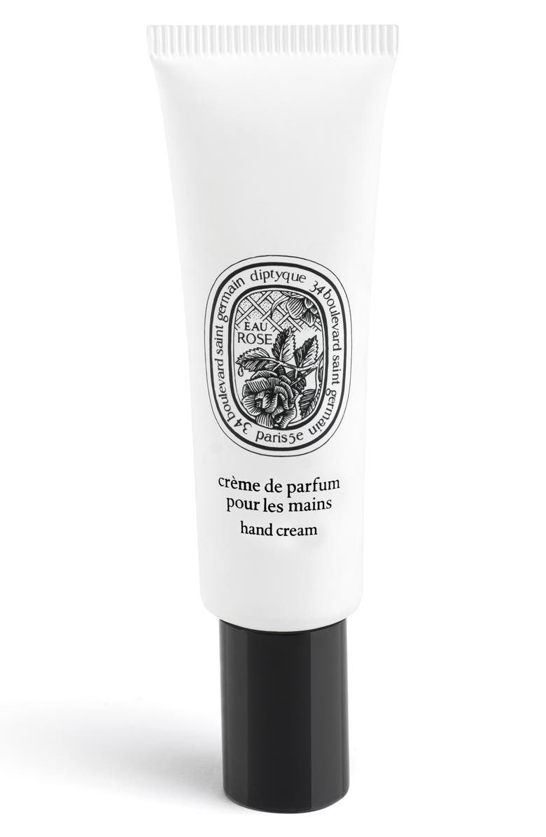 Diptyque Eau Rose Scented Hand Cream, Main, color,