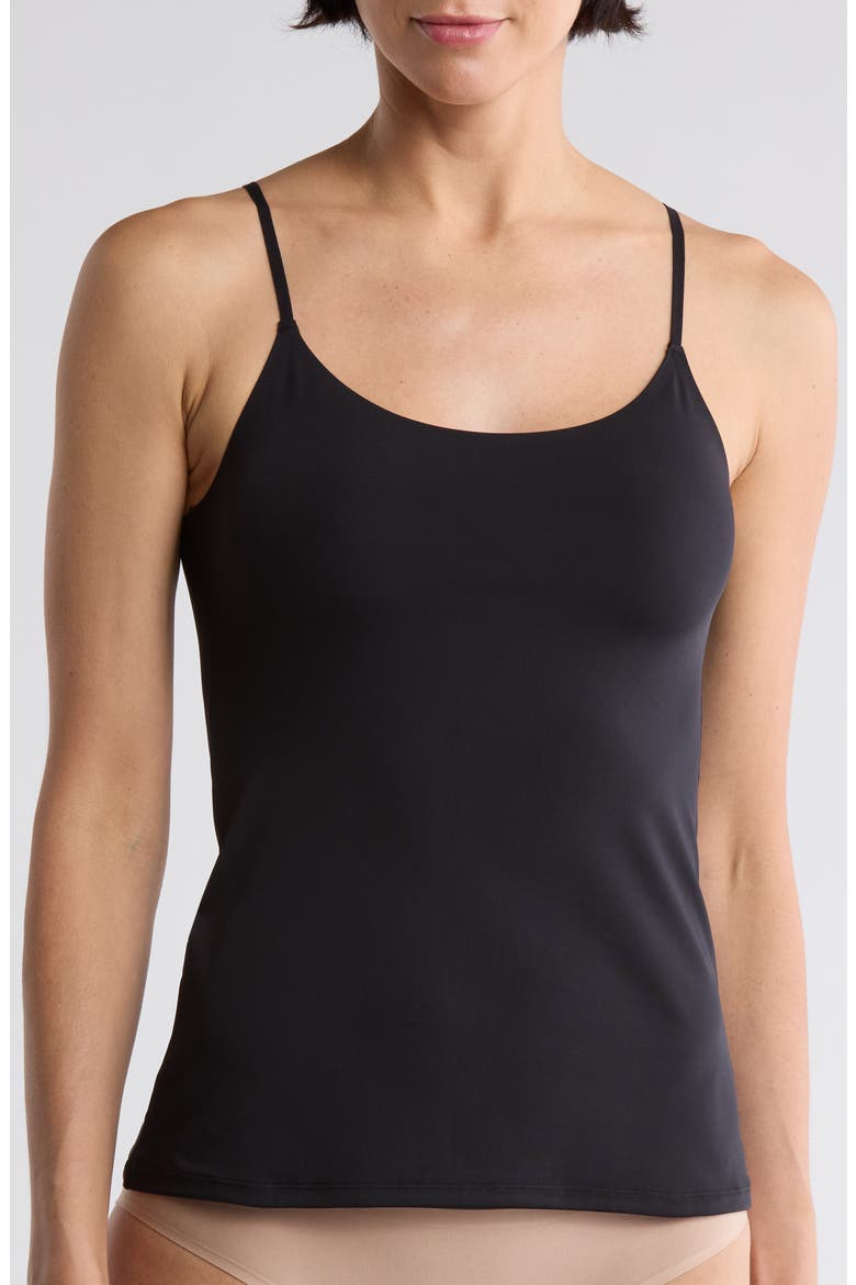 Cool Luxe Camisole, Main, color, BLACK