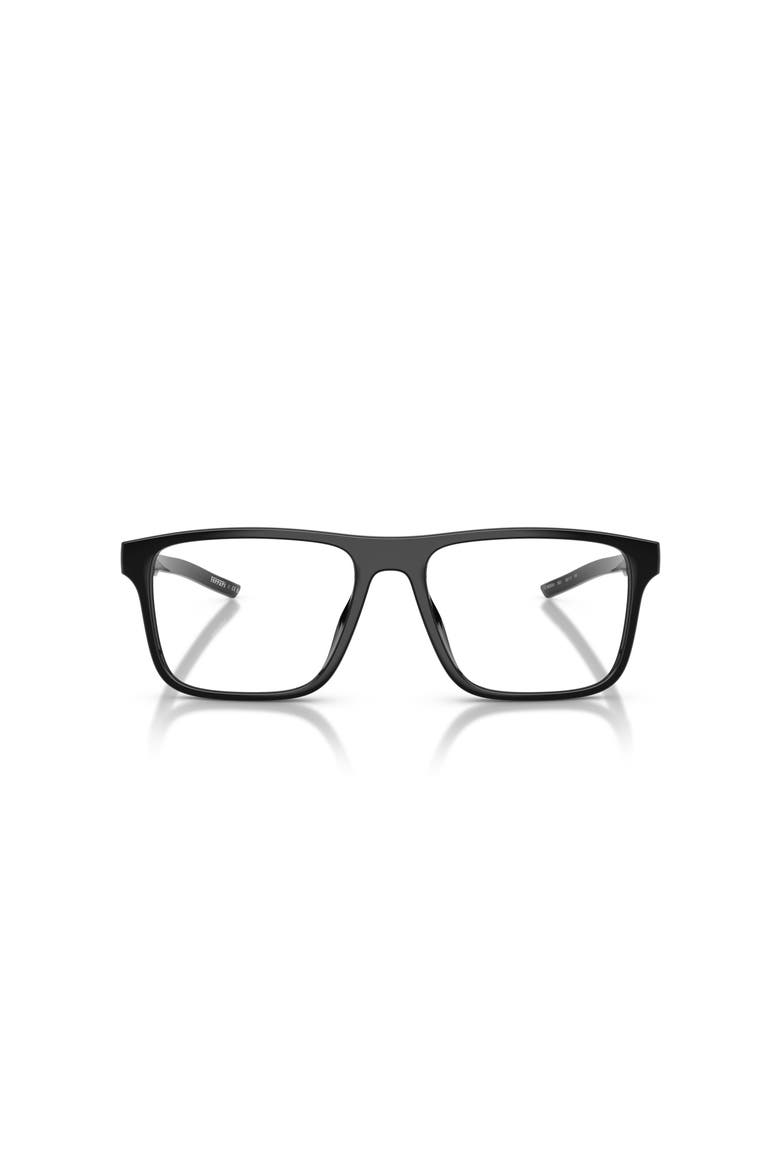 53mm Rectangle optical glasses, Alternate, color, Black