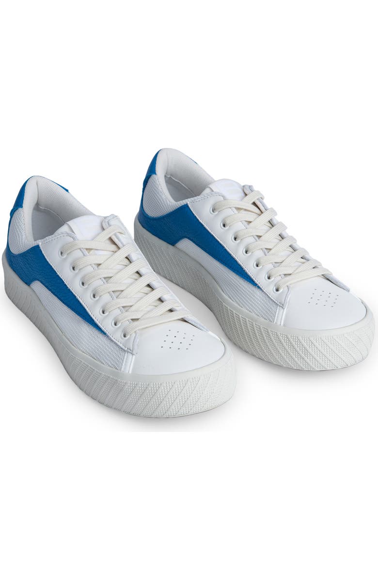 By Far Rodina Mixed Media Platform Sneaker, Main, color,