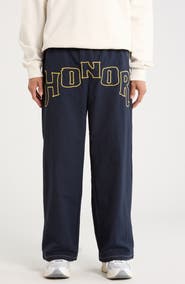 HONOR THE GIFT Puff Letter Woven Pants