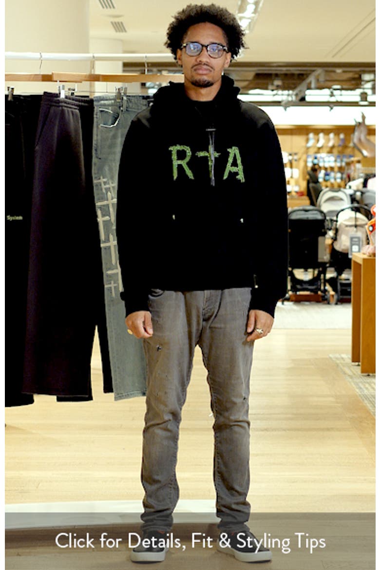 Dion Oversize Black Circuit Logo Cotton Hoodie video