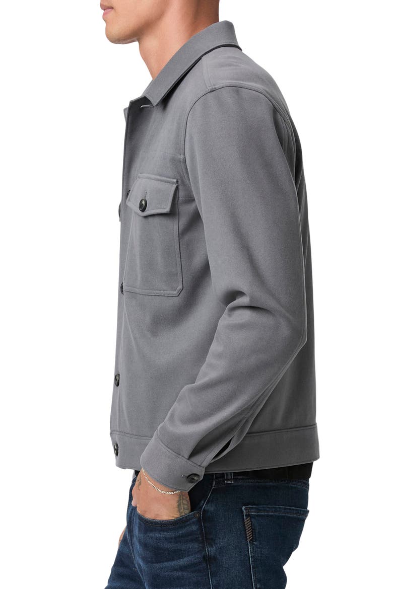 Alfred Bonded Twill Shirt Jacket, Alternate, color, WEATHERED BLUE MULTI