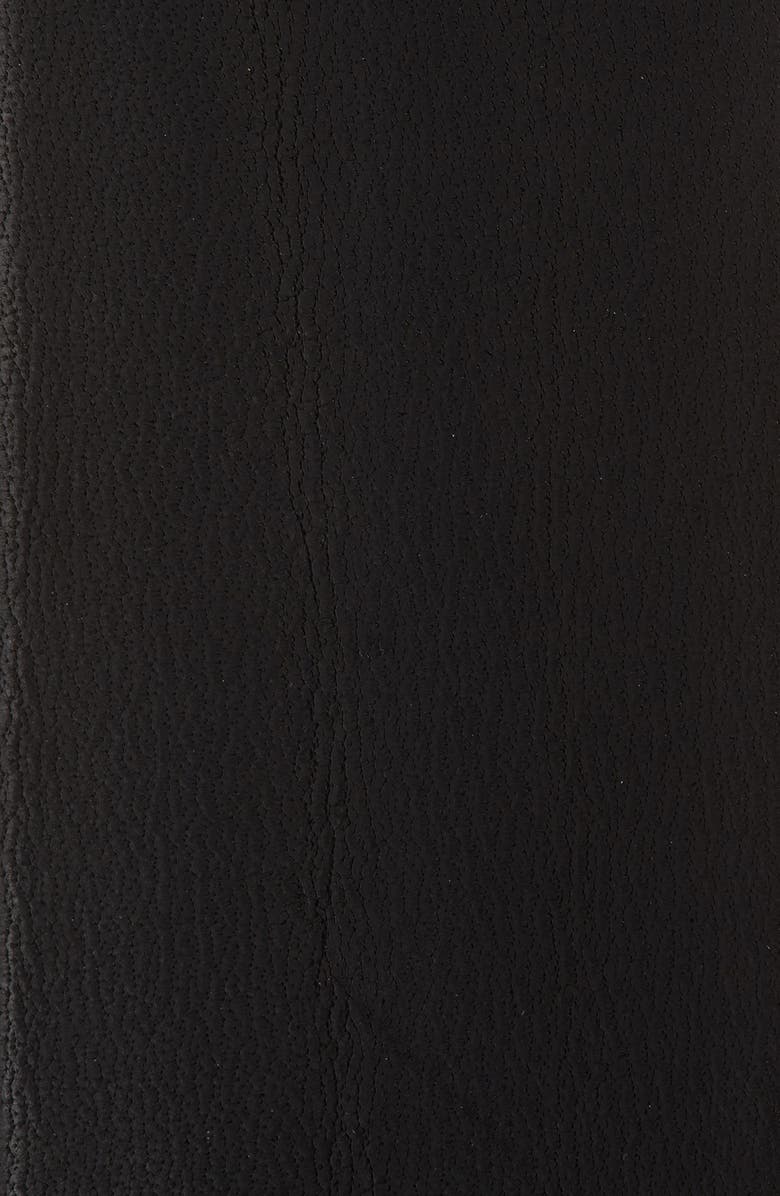 rag & bone Rugged Leather Belt, Alternate, color, Blk