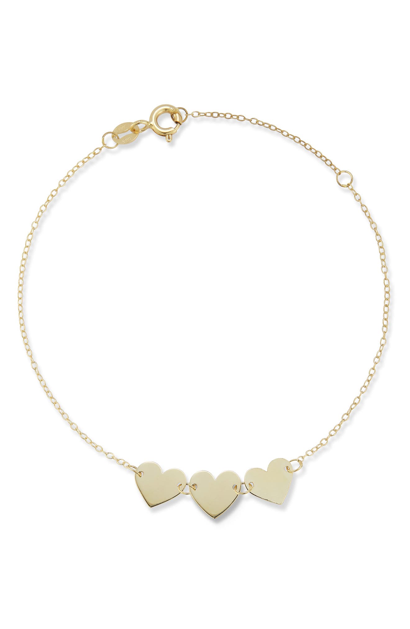 Ember Fine Jewelry Heart Charm Bracelet