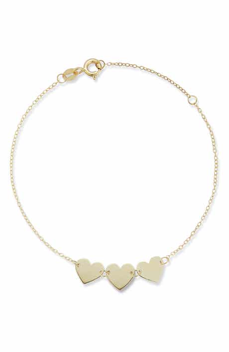 Ember Fine Jewelry Heart Charm Bracelet