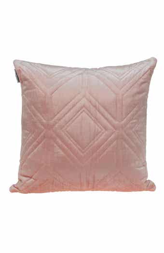 Reta Diamond Quilted Throw Pillow