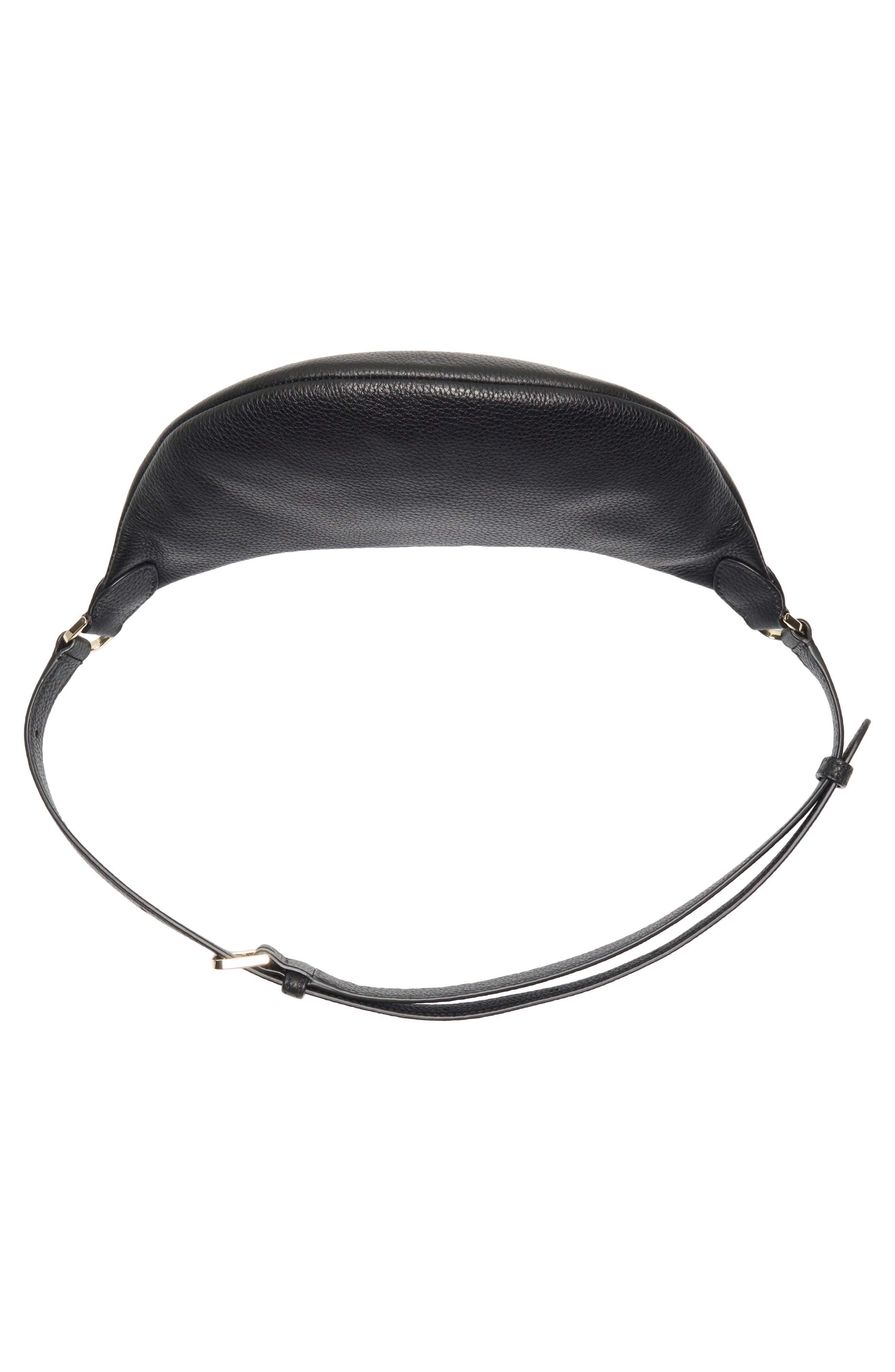 Kate Spade New York leila pebbled leather belt bag, Alternate, color, 