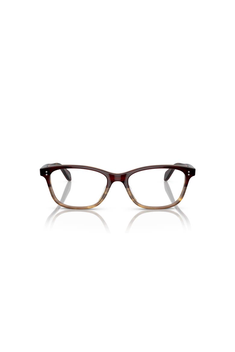 50mm Square optical glasses, Alternate, color, Red