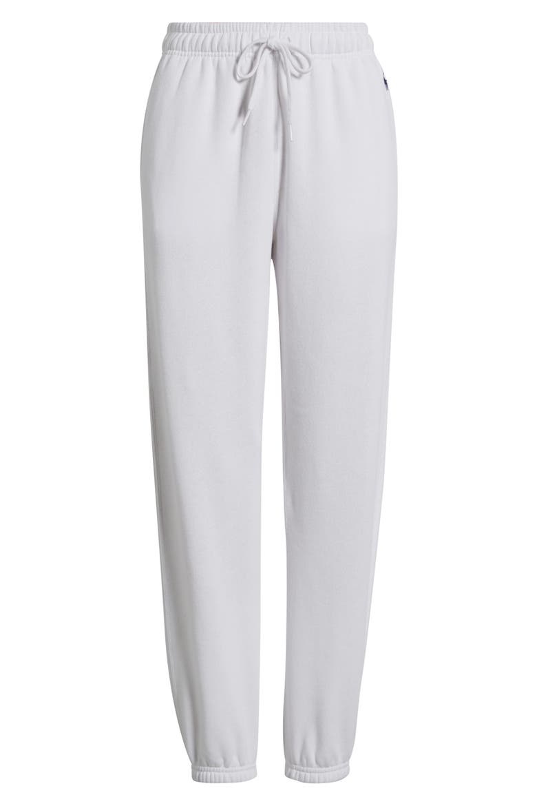 Arctic Fleece Ankle Jogger Pants, Alternate, color, WHITE