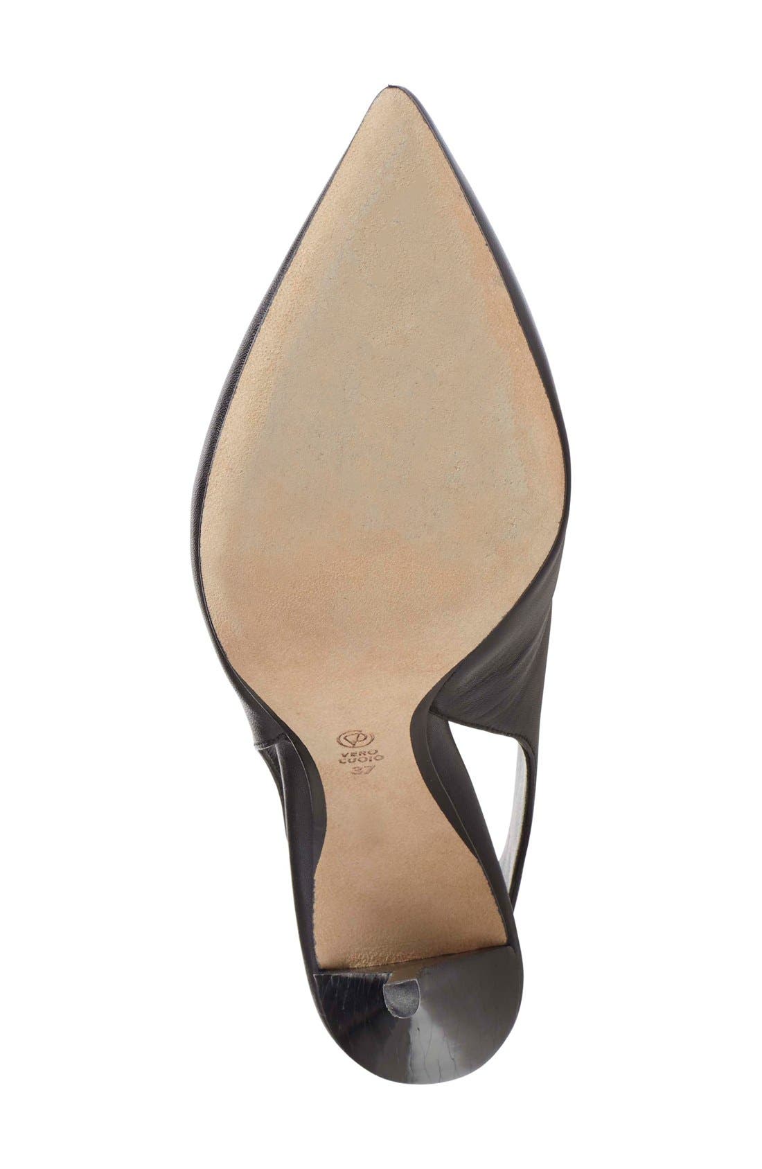 'Martini' Pump, Alternate, color, BLACK LAMB NAPPA