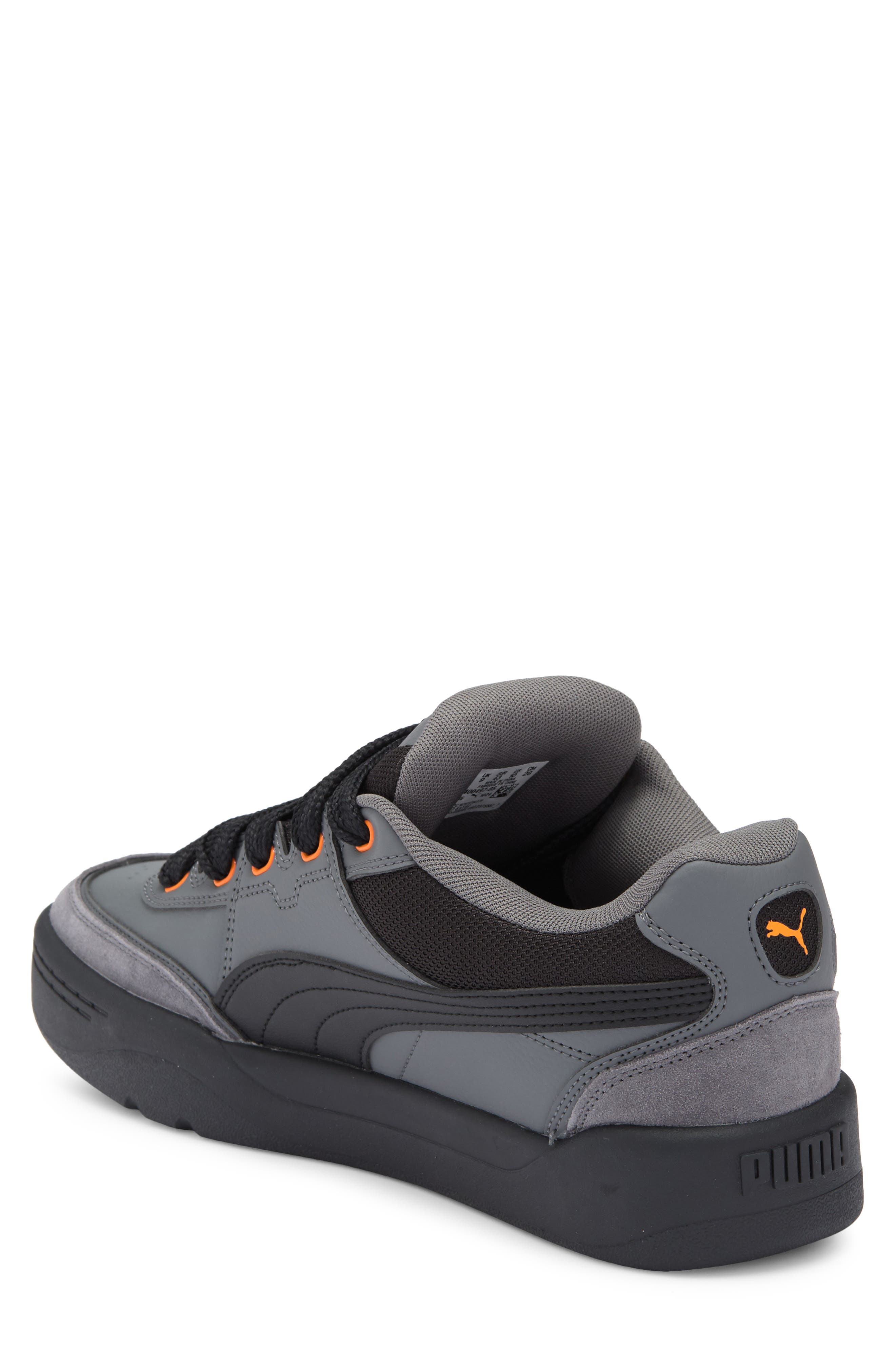 PUMA Park Lifestyle Sk8 Sneaker, Alternate, color, Cool Dark Gray-Black-Orange