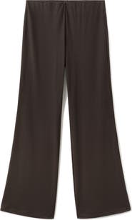 MANGO Pull-On Straight Leg Pants
