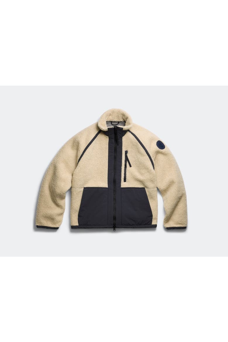 Westport Fleece Jacket, Alternate, color, Light Tan/Nocturne