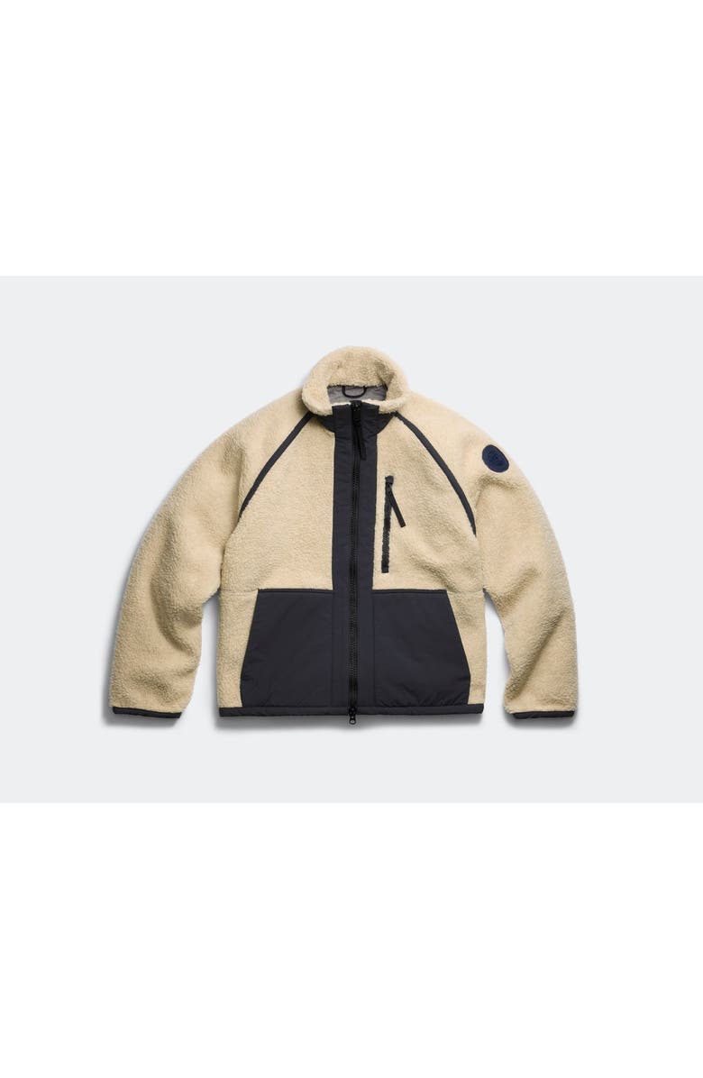 Canada Goose Westport Fleece Jacket, Alternate, color, Light Tan/Nocturne