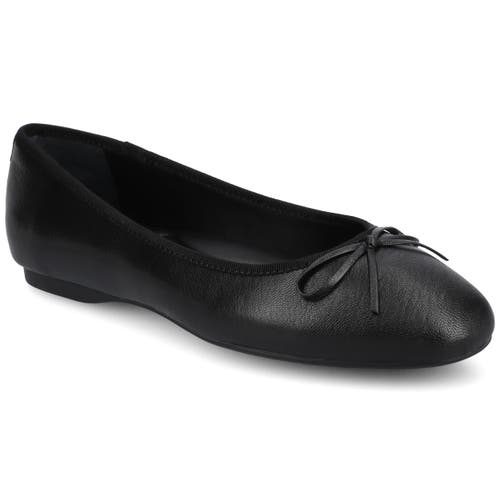 Birdies The Hummingbird Flats Leather In Black