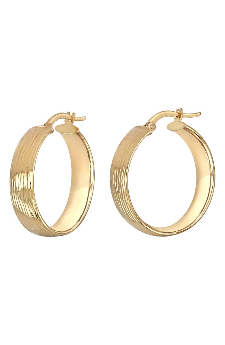 Bony Levy 14K Hoop Earrings, Main, color, 14K Yellow Gold