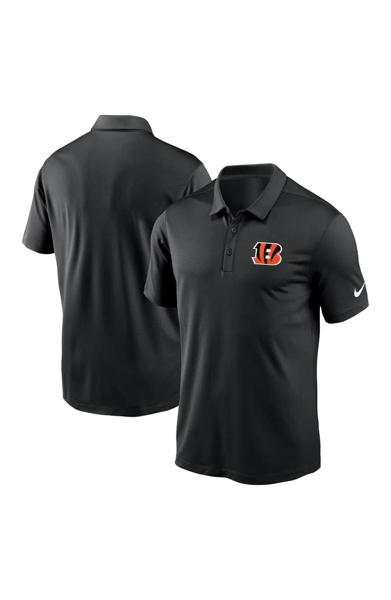 Nike Men's Nike Anthracite Cincinnati Bengals Franchise Performance Polo, Main, color,