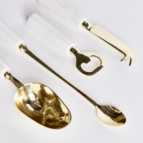Napa Home & Garden Asteria Cocktail Accessories St/4 In Gold