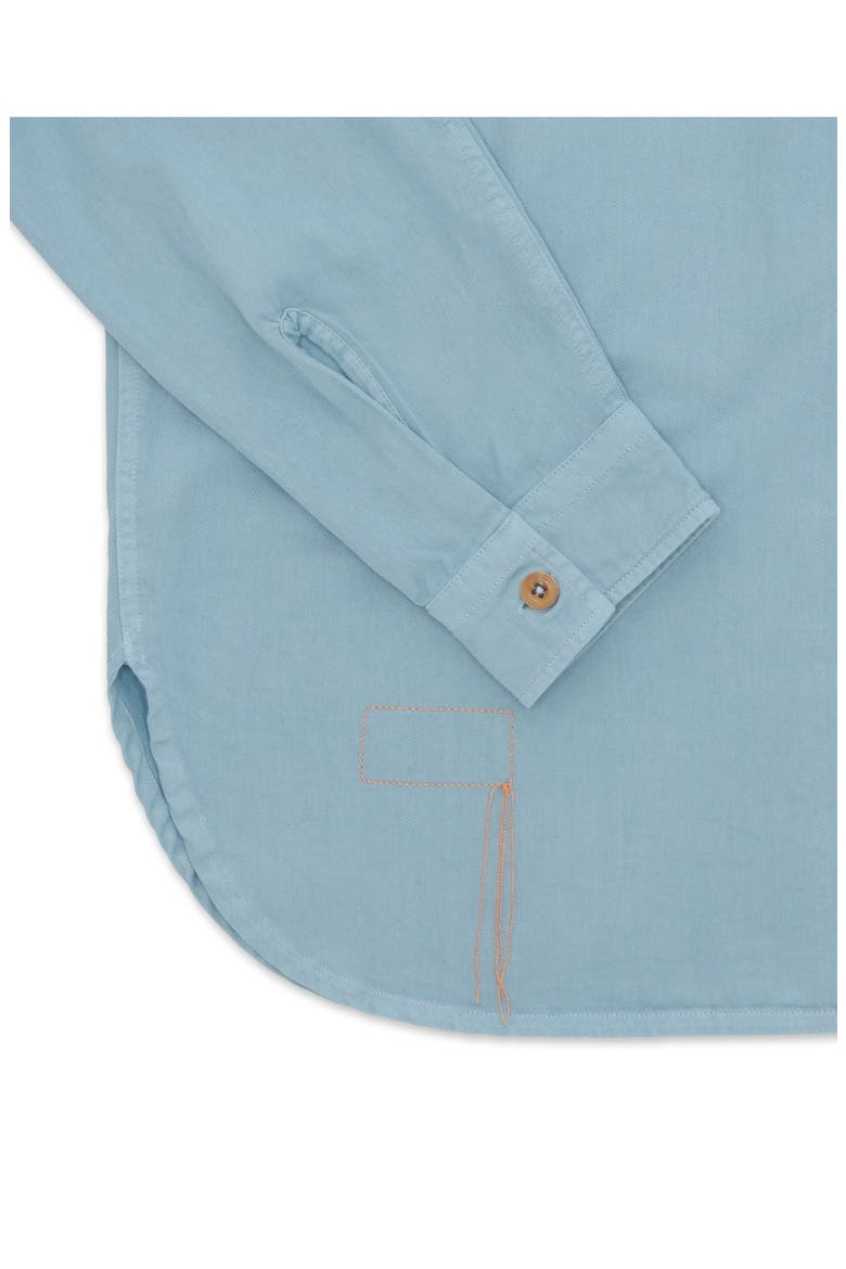 CPO Cotton Overshirt, Alternate, color, SKY