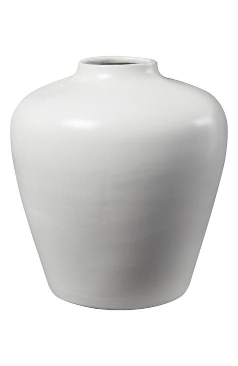 White Ceramic Vase