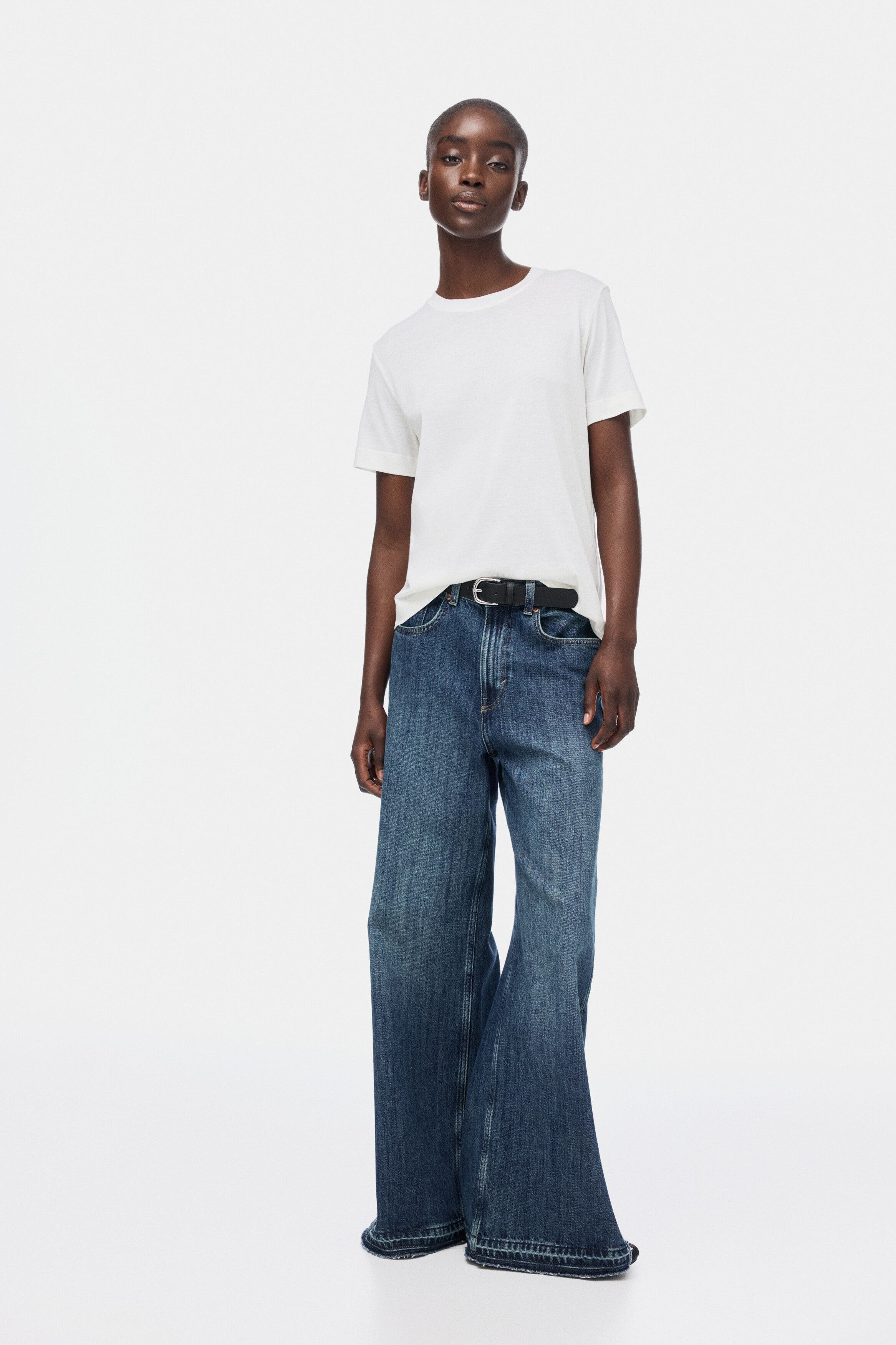 Silk-blend t-shirt - image 2