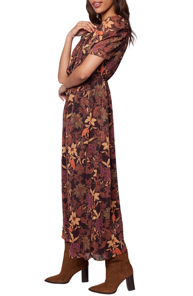 Lost + Wander Wild Bergamot Floral Maxi Dress, Alternate, color, 