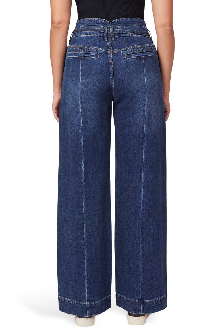 Belted High Waist Wide Leg Jeans, Alternate, color, HIGH TIMES