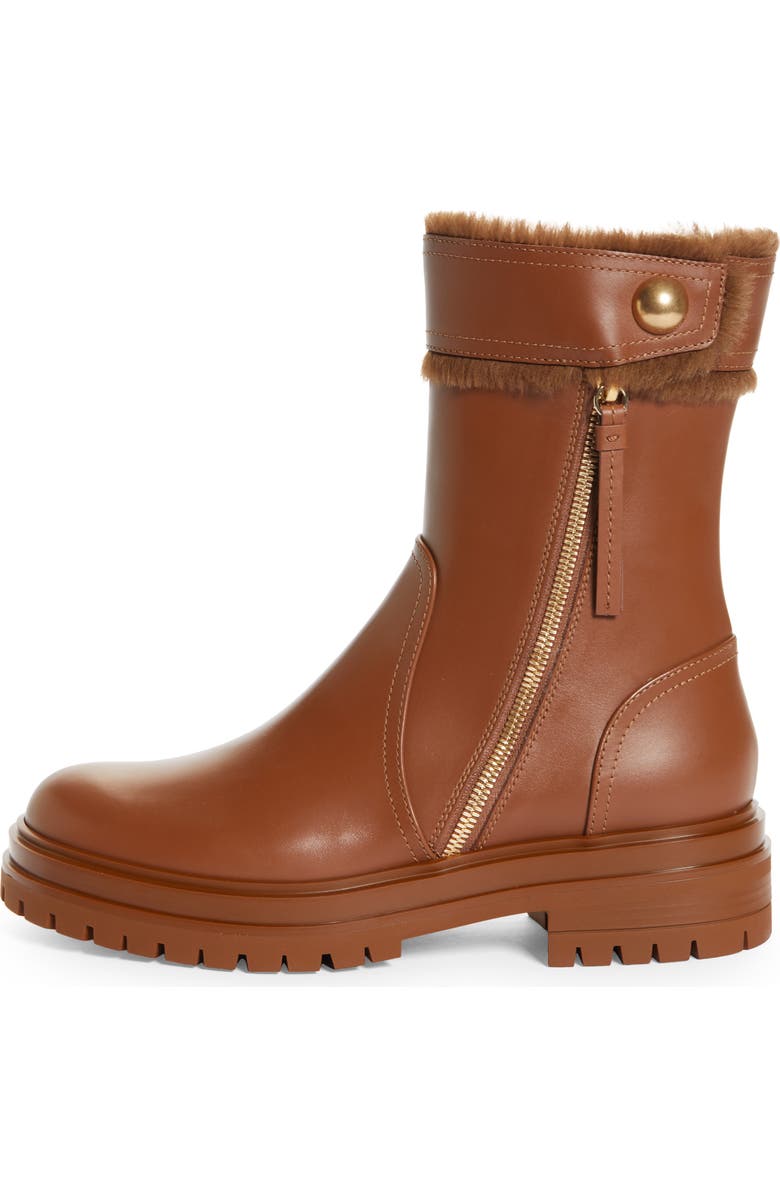 Gianvito Rossi Lug Platform Boot, Alternate, color,