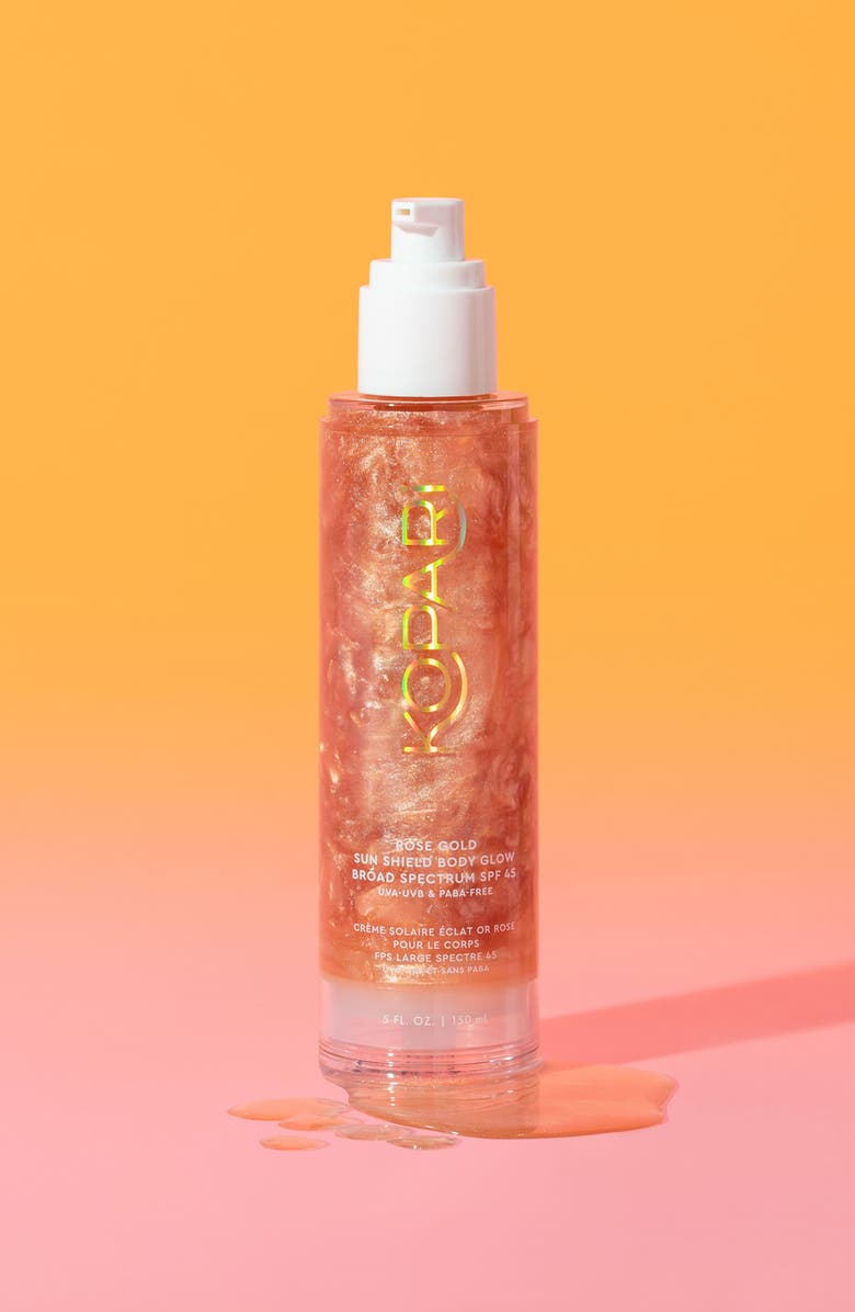 Kopari Rose Gold Sun Shield SPF 45, Alternate, color,