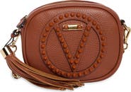 Valentino Nina Rock Leather Crossbody Bag