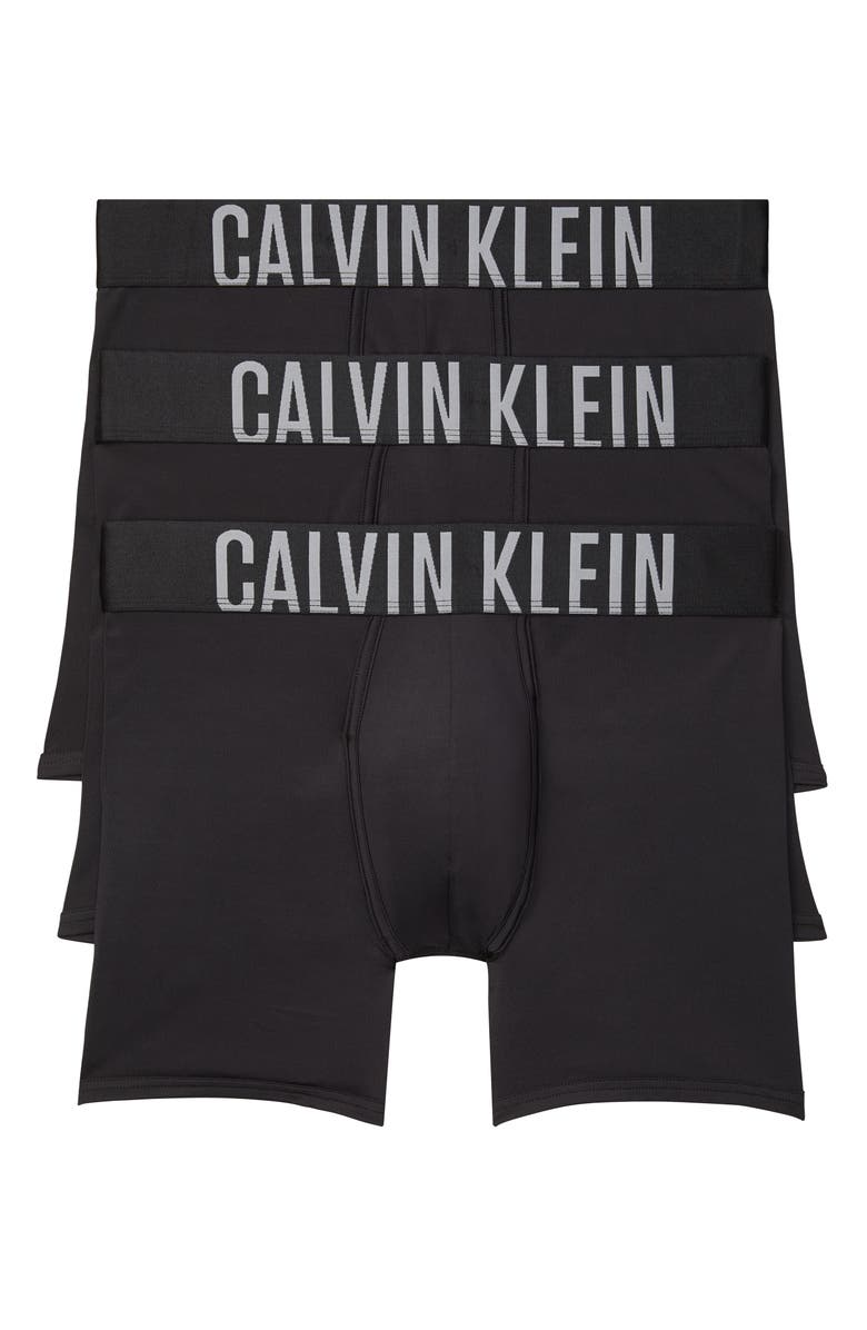 Calvin Klein 3-Pack Boxer Briefs, Alternate, color,