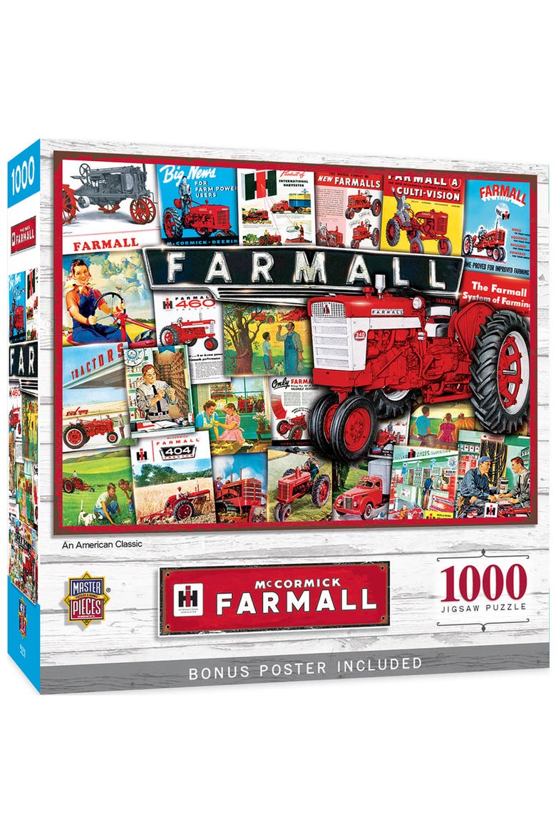 Farmall American Classic 1000pc Puzzle, Main, color, Multicolor
