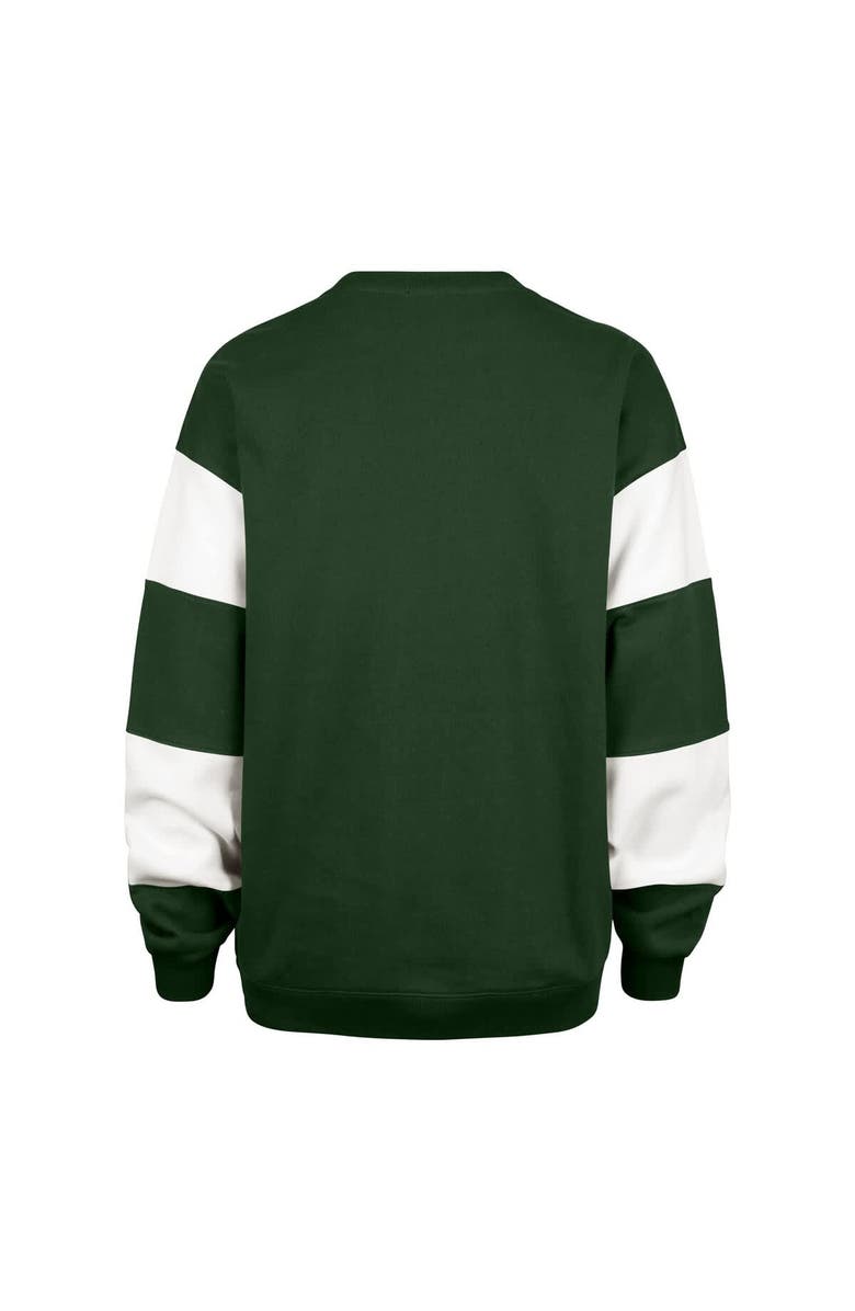 '47 Women's '47 Green Minnesota Wild Eephus Barred Pullover Sweatshirt, Alternate, color, 