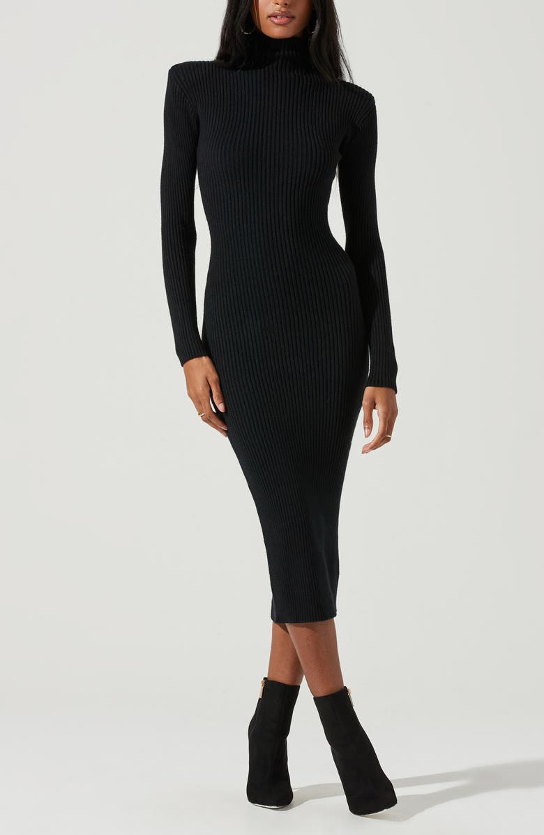 ASTR the Label Abilene Long Sleeve Sweater Dress, Alternate, color,