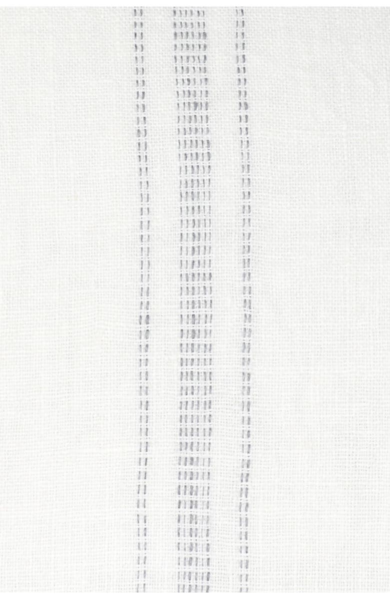 Anaya Linen Pillow with Down Alternative Insert, Alternate, color, Grey