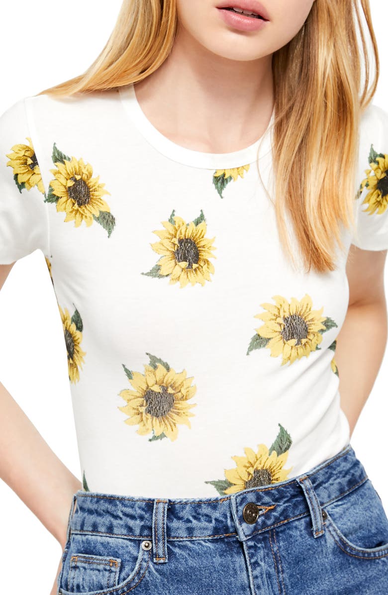 BDG Urban Outfitters Sunflower Tee, Main, color, 