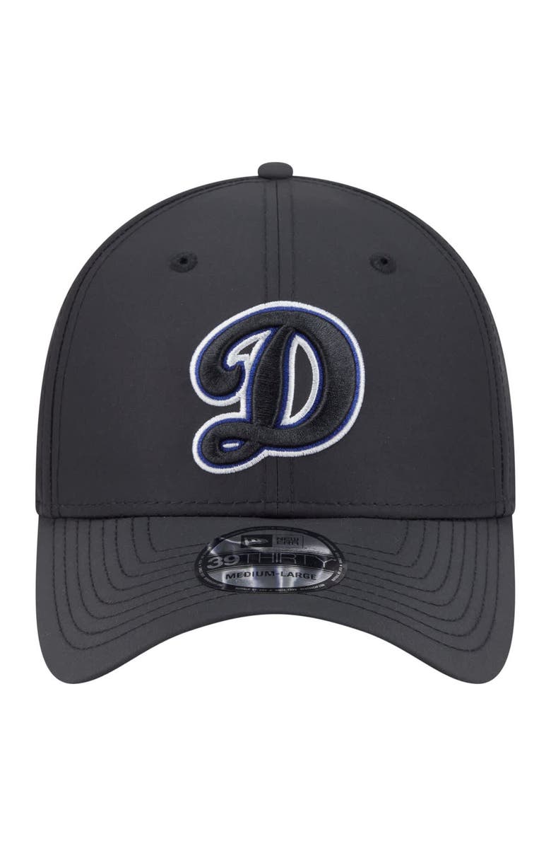 New Era Men's New Era Black Los Angeles Dodgers Night 39THIRTY Flex Hat, Alternate, color, Black