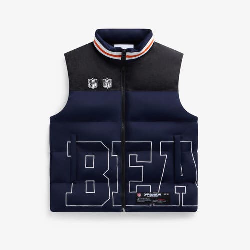 Off Season Unisex  Navy Chicago Bears Team Puffer Vest In Blue