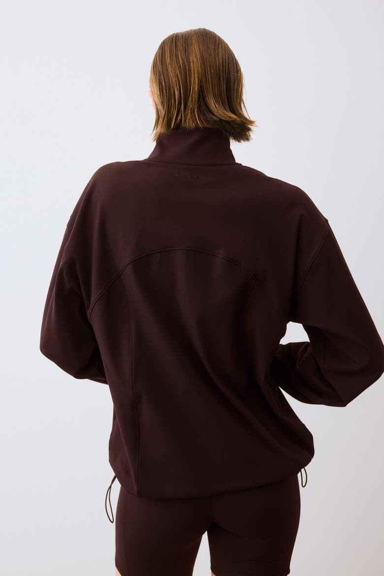 Sports Track Jacket With Softmove, Alternate, color, Warm brown