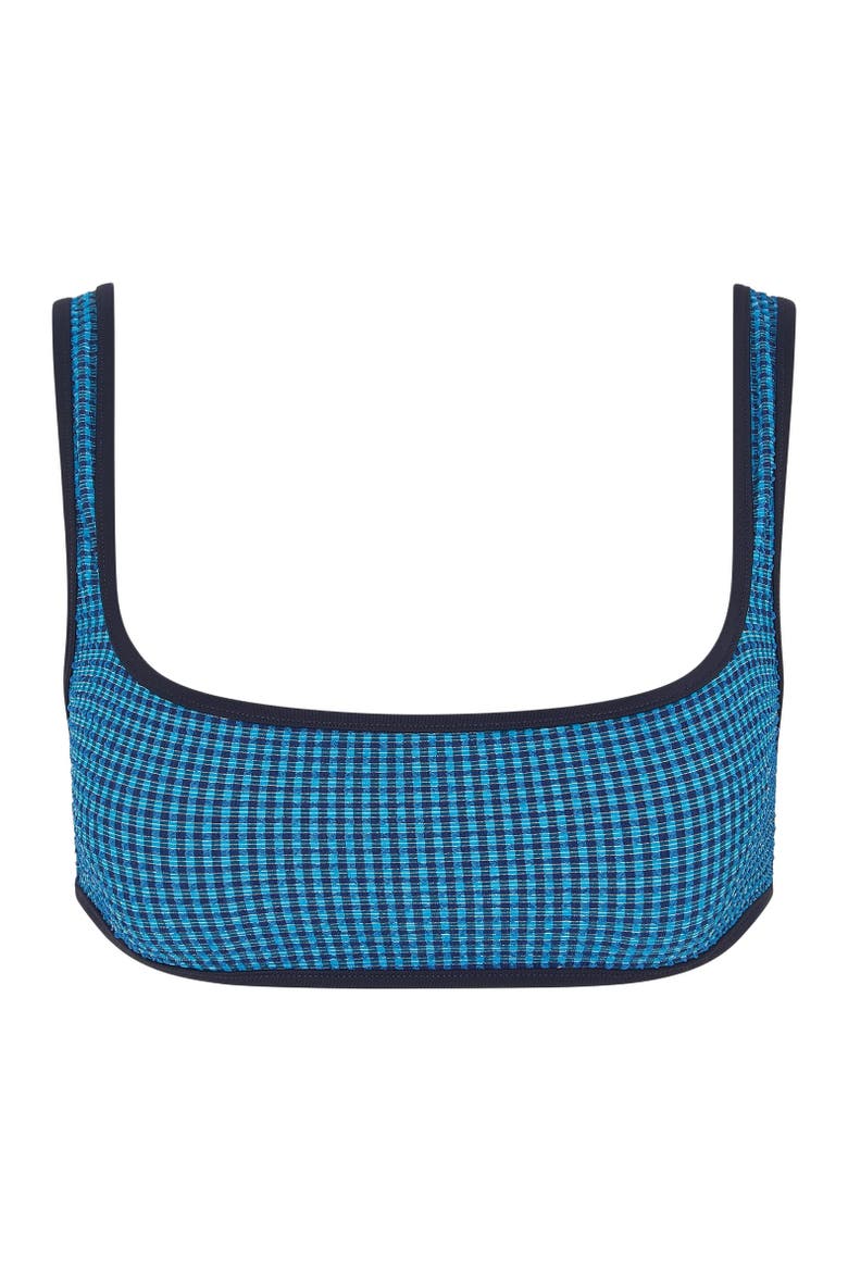 Claire Tricot Bikini Top, Alternate, color, Blue