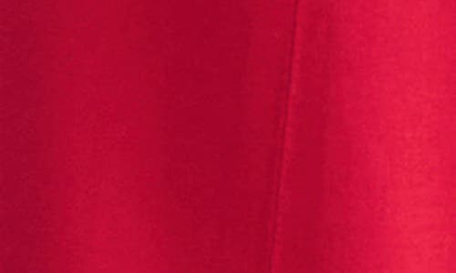 Misook High Rise Ponte Pants In Red