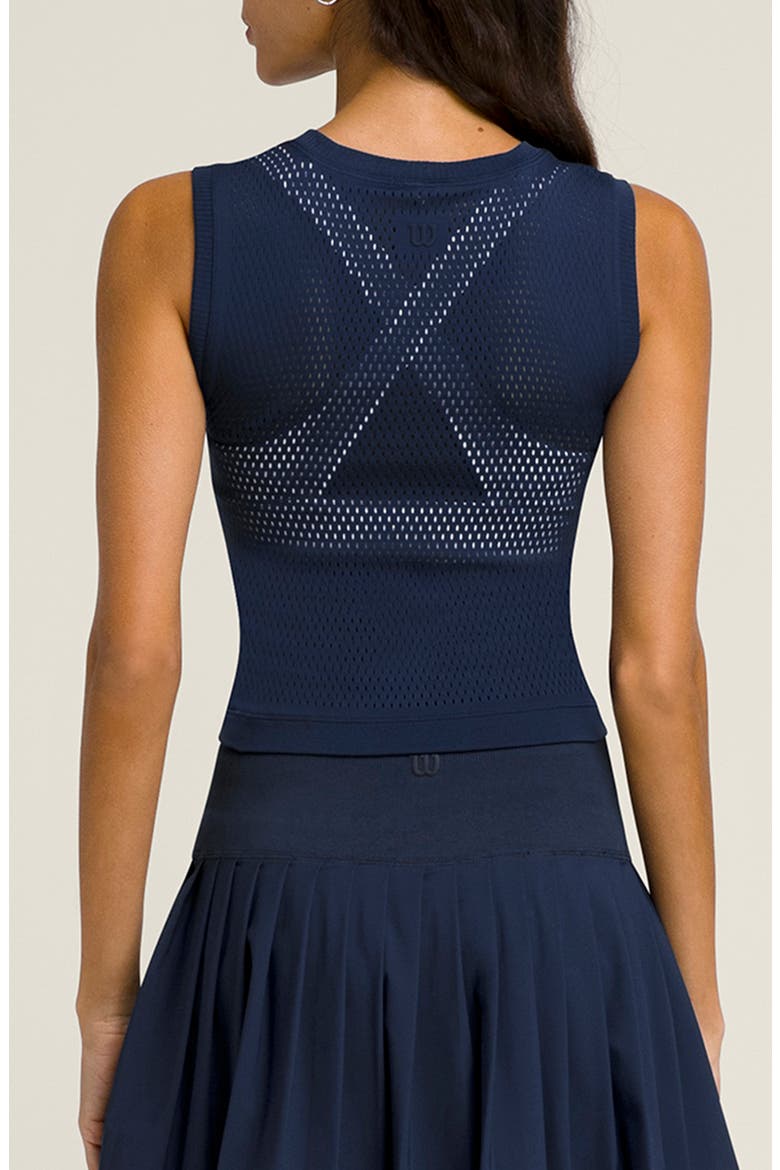 Pro Seamless Tank, Alternate, color, CLASSIC NAVY