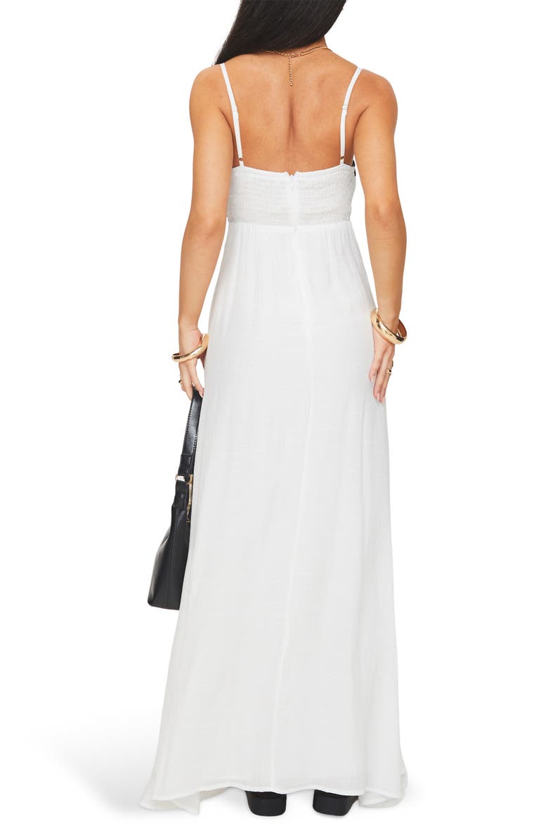 Princess Polly Croxetti Sleeveless Maxi Dress, Alternate, color, White