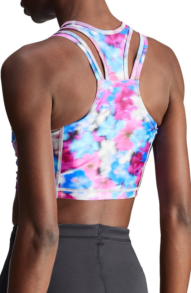 adidas by Stella McCartney PR Printed Crop Tank, Alternate, color,