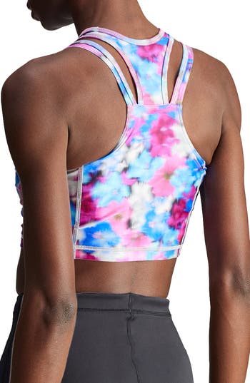 Adidas By Stella Mccartney Pr Printed Crop Tank
