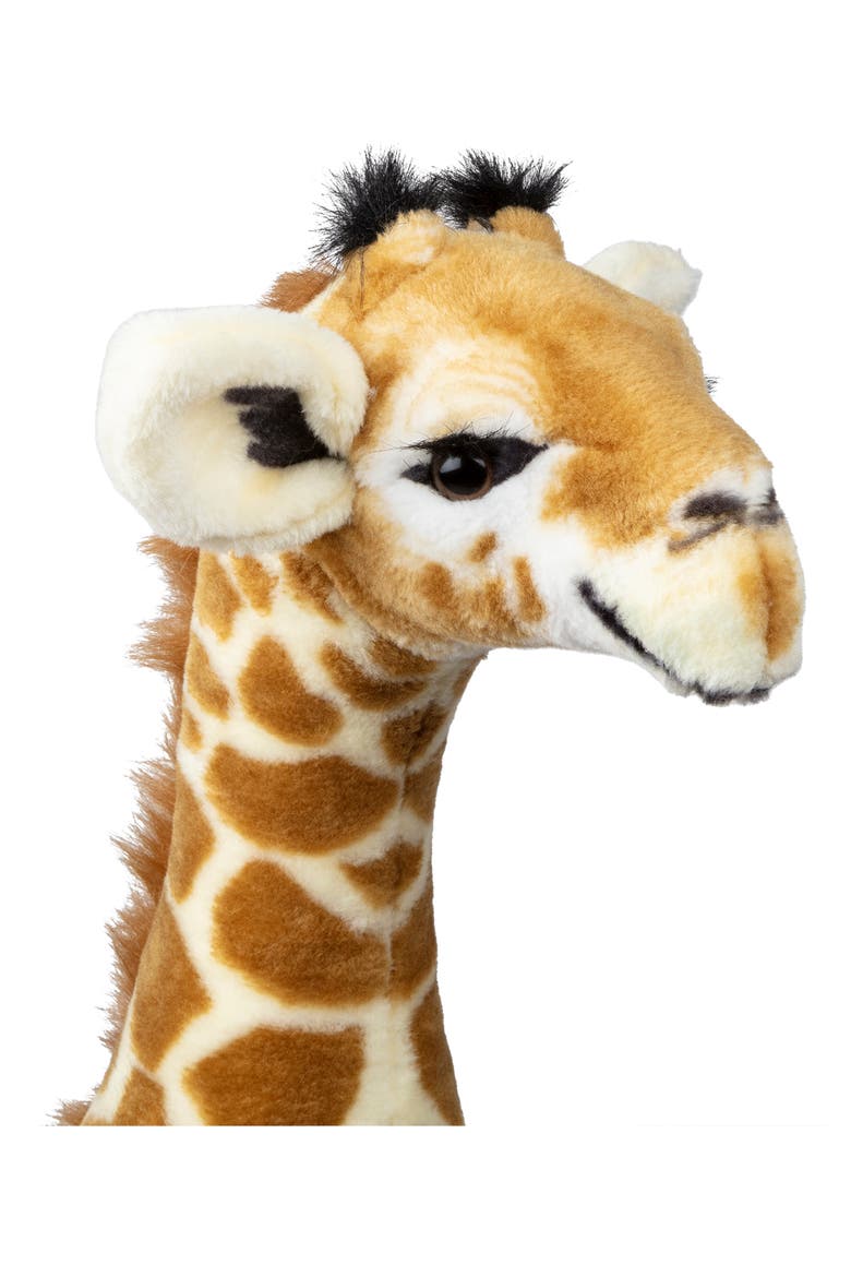 Lifelike Plush Baby Giraffe, Alternate, color, BROWN