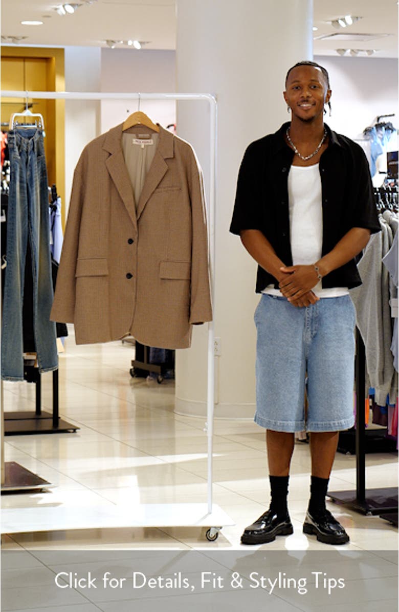 Reggie Oversize Blazer, sales video thumbnail