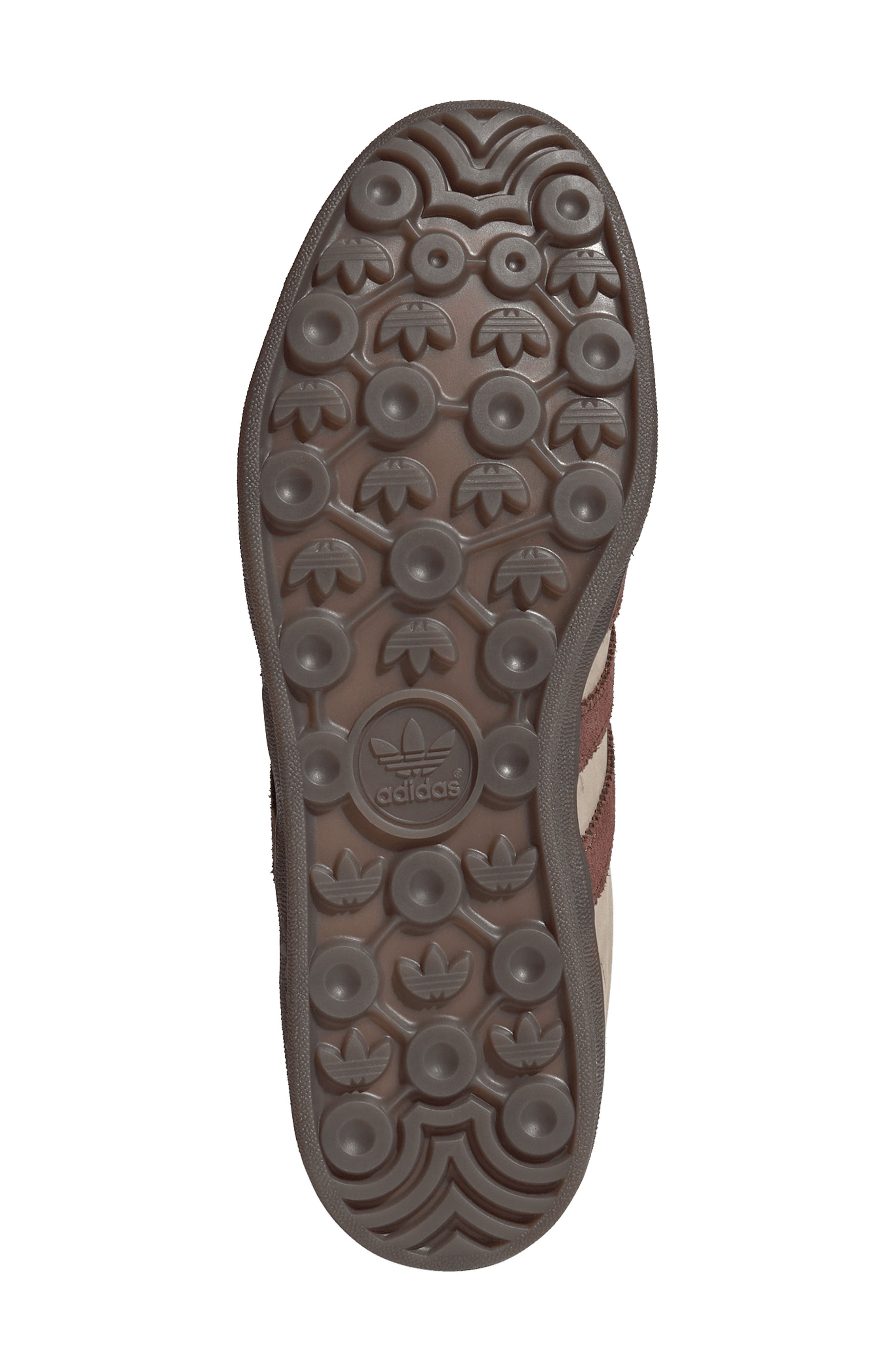 adidas Gazelle Indoor Sneaker, Alternate, color, Trace Khaki/ Fox Brown/ White