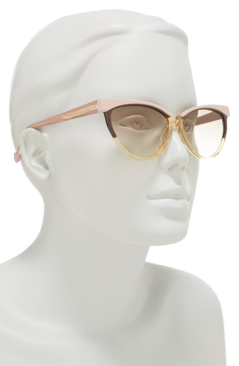 Zimmermann 59mm Cat Eye Sunglasses, Alternate, color,